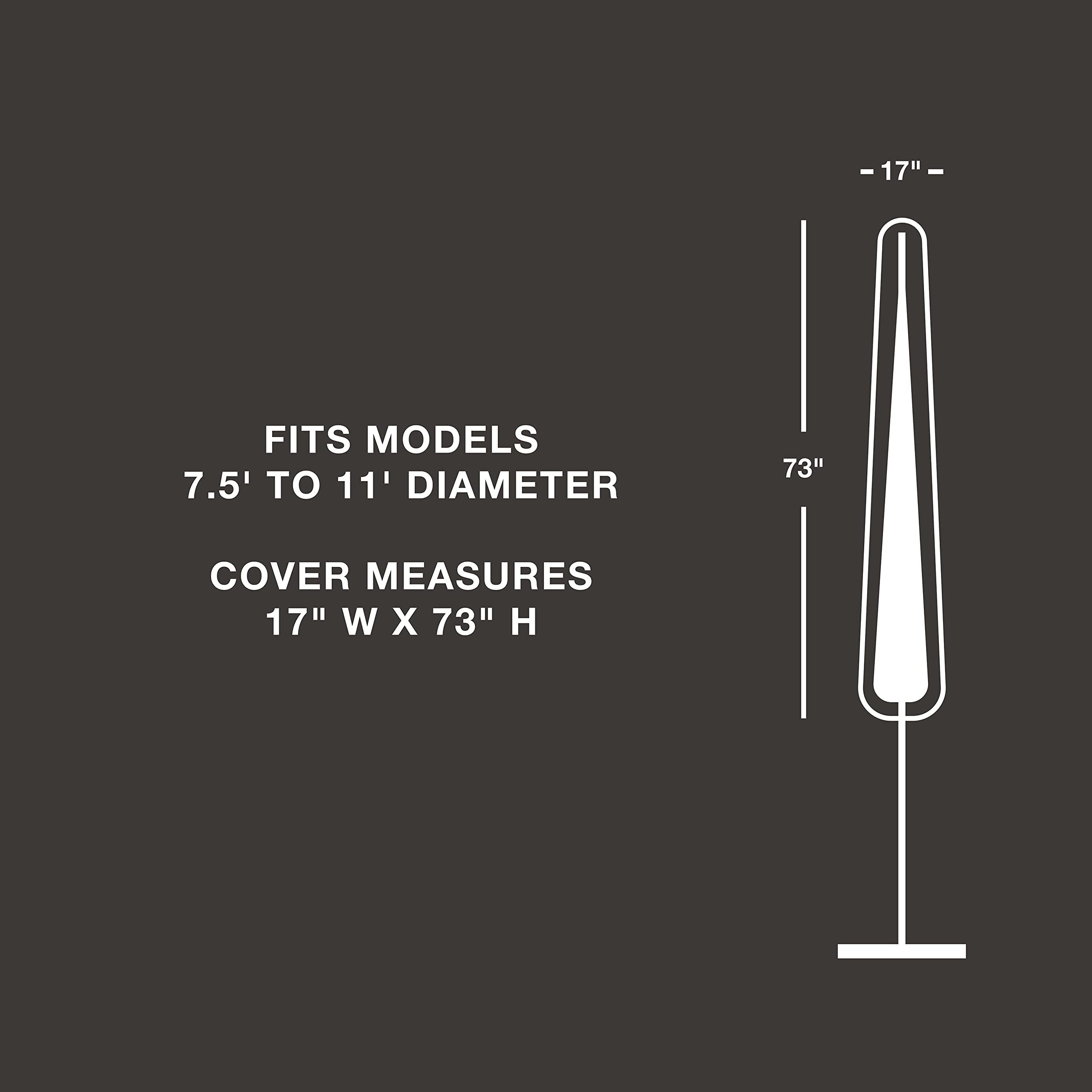 True Guard Patio Furniture Cover, Umbrella Cover