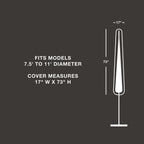 True Guard Patio Furniture Cover, Umbrella Cover