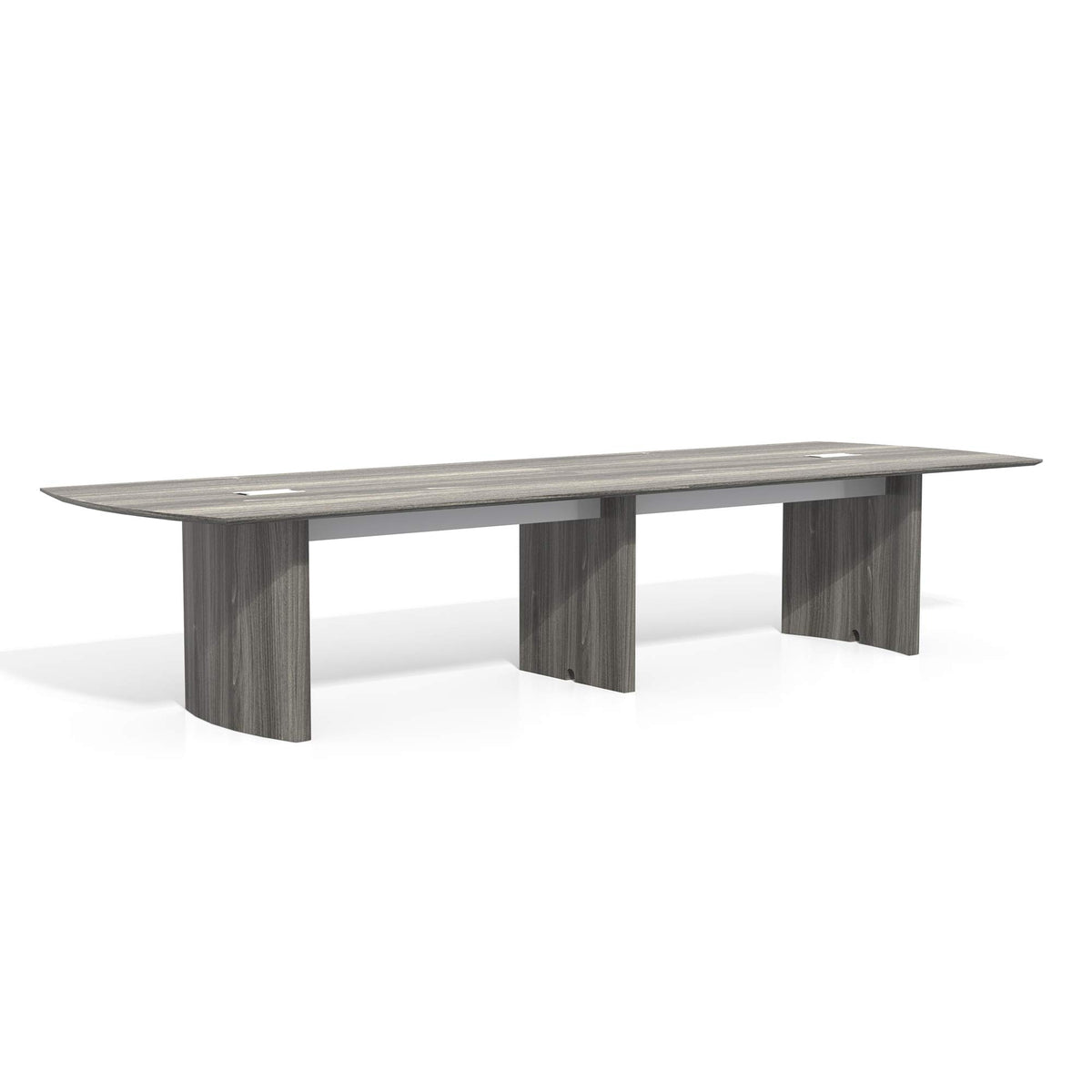 Safco Products Medina Table, 14', Gray Steel