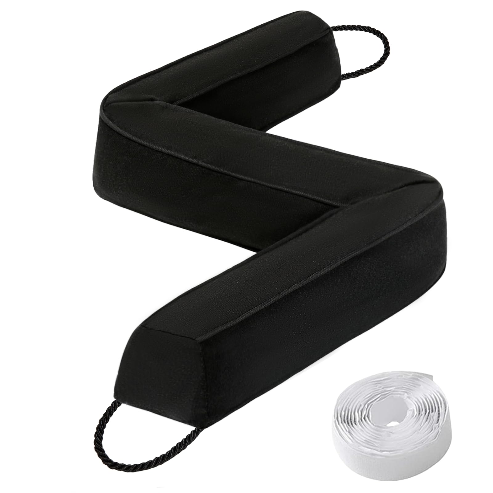 Comfyanno Door Draft Stopper, Weighted Draft Stopper For Bottom Of Door, 36 Inch Under Door Gap Cold Air Blocker, Light, Wind No