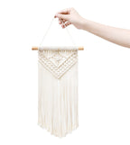 Mkono Small Macrame Wall Hanging 3 Pack Boho Art Woven Wall Decor Home Chic Decoration For Bedroom Living Room Apartment Gallery