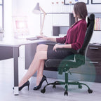 Bestoffice Pc Gaming Chair Ergonomic Office Chair Desk Chair With Lumbar Support Flip Up Arms Headrest Pu Leather Executive High Back Computer Chair For Adults Women Men (White)