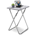 Garden 4 you Tv Trays, Folding Tray Table, Dinner Tray Table with No Assembly Required&Sturdy, Foldable Snack Eating Trays Table