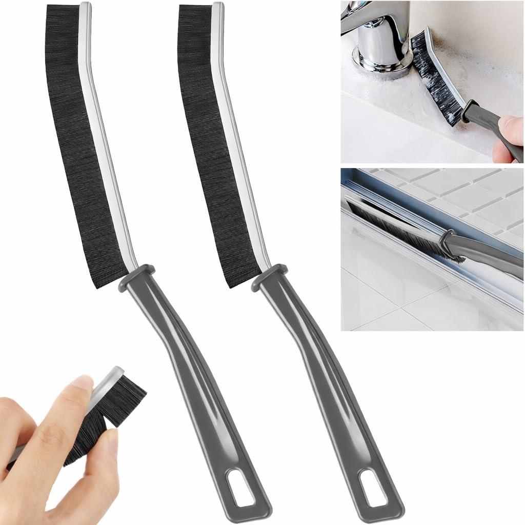 QZ TOUCH Hard Bristle Crevice Cleaning Brush  Cleaning Tools for Household Use, Multifunctional Gap Cleaning Supplies for Kitch