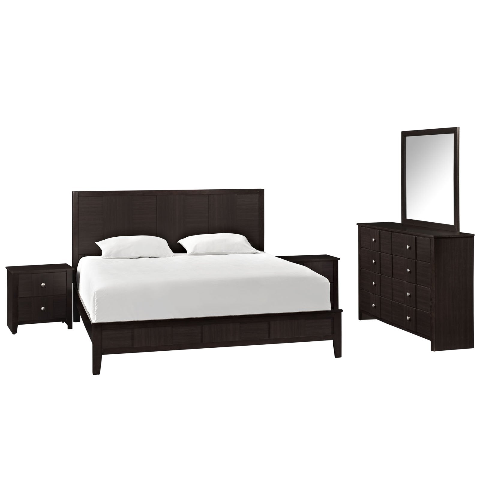 Modway Holly 4-Piece Bedroom Set - Thumbnail 5