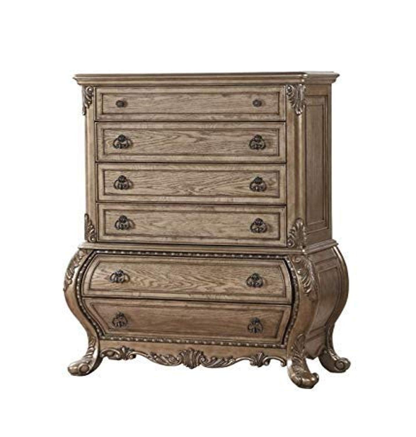 ACME Furniture Ragenardus Chest, Vintage Oak