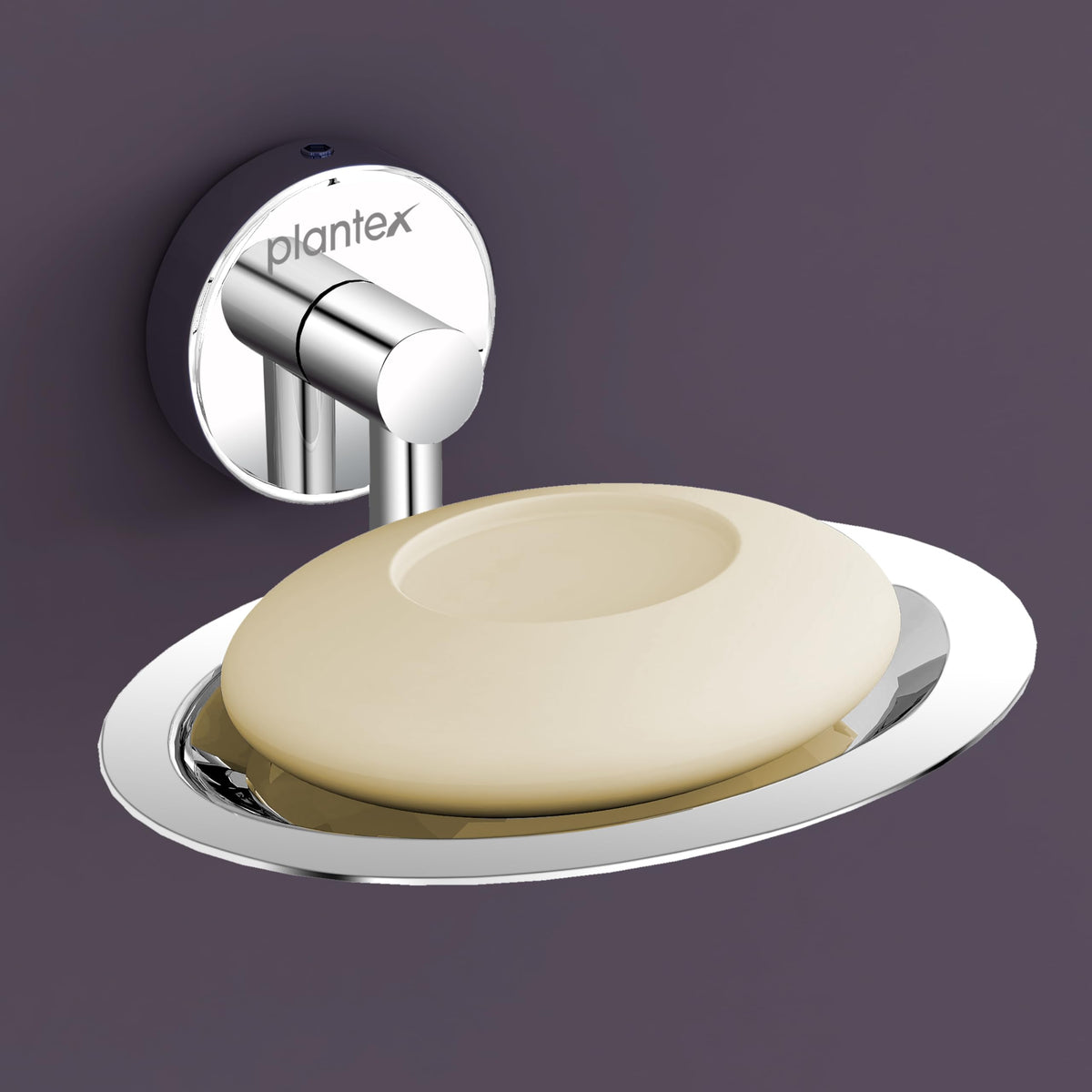 Plantex Stainless Steel Soap Holder for Bathroom/Soap Stand/Soap Dish/Soap Storage/Bathroom Accessories  Brezza (Chrome)