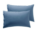 Nestl Blue Heaven King Pillow Cases 2 - Soft King Size Pillow Case, 1800 Brushed Microfiber Pillowcases, Envelope Closure Pillow