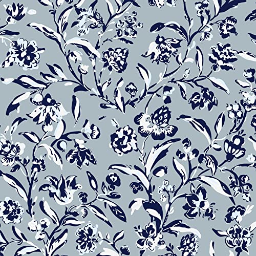 Vera Bradley Women'S Decorative Throw Pillow With Removeable Hypoallergenic Insert, Perennials Gray, One Size