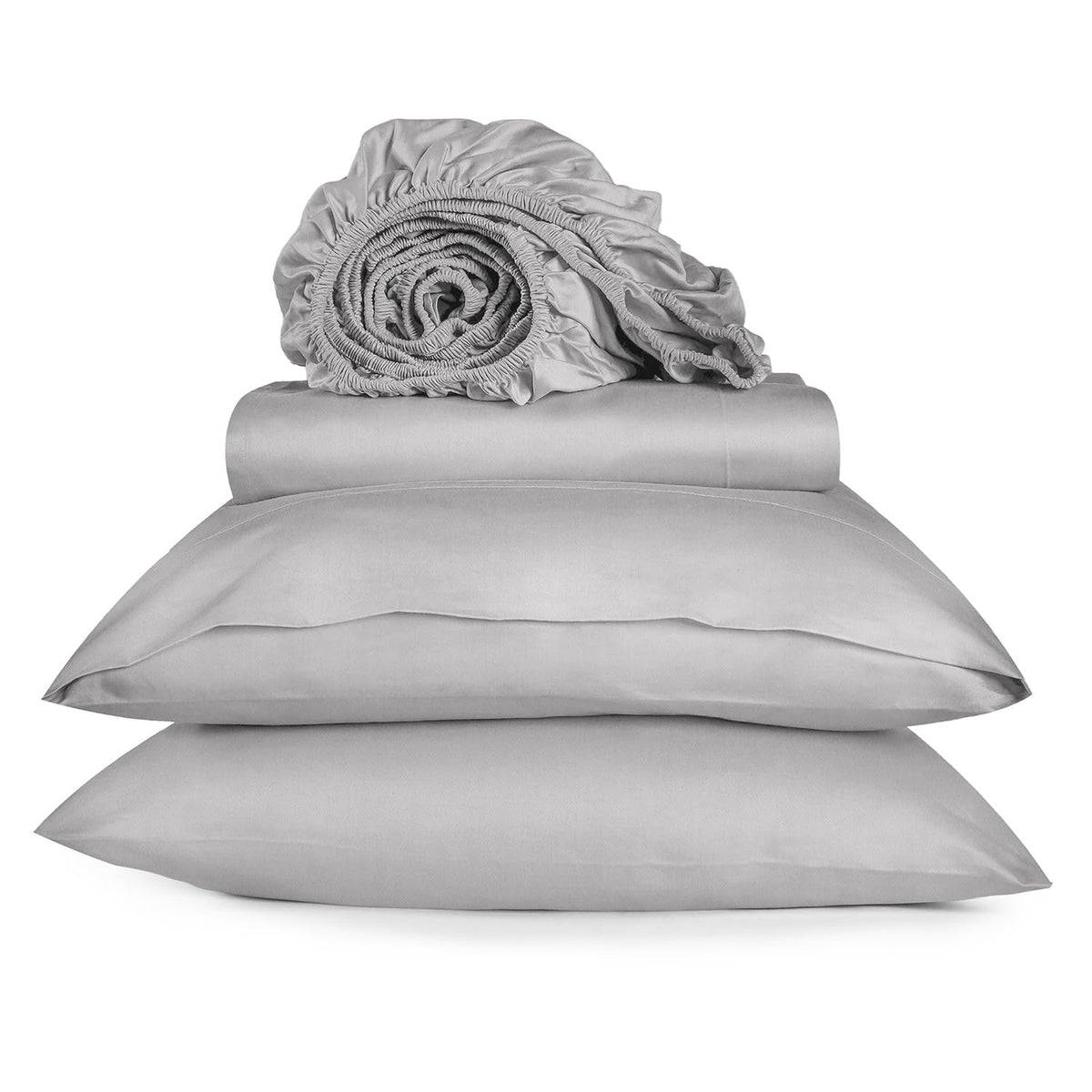 Urbanhut 800 Thread Count Egyptian Cotton Sheets Queen Size, Long Staple Bed Sheets Breathable, 4 Pc Bed Sheet Sets For Queen Si