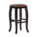 San Francisco Square Top Bar Stool - Caramel