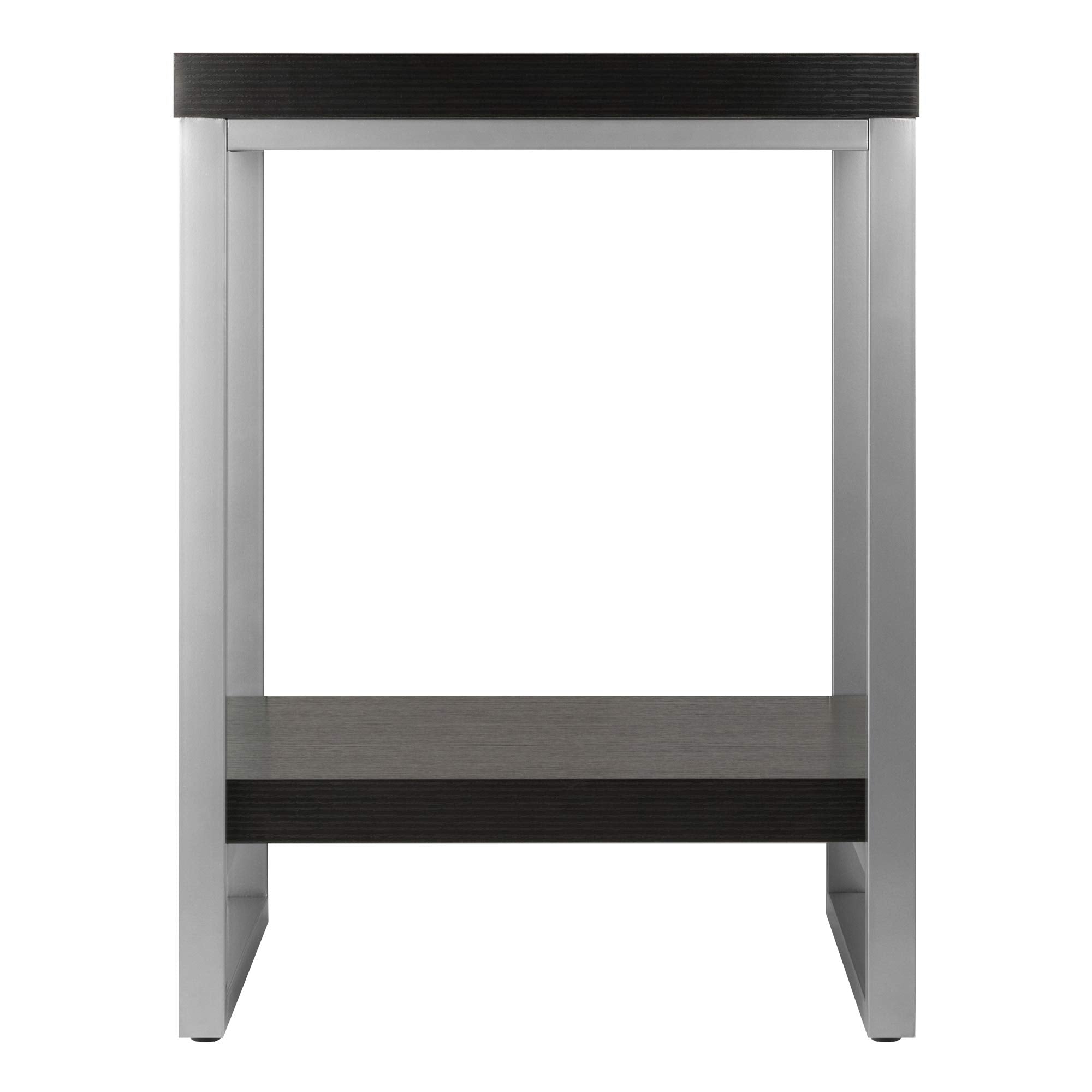 Winsome Wood Jared End Table, Espresso Finish, 18 inches