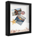 SUNMEG 8x10 Shadow Box Frame Display Case, Wood with Plexiglass, Display Case Box for Memorabilia, Medal, Crafts,Tickets and Pho