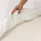 Quilted Waterproof Sleeper Sofa Mattress Protector Pad For 54X72 Full Size Pull Out Sofa Bed Fitted Matress Cover