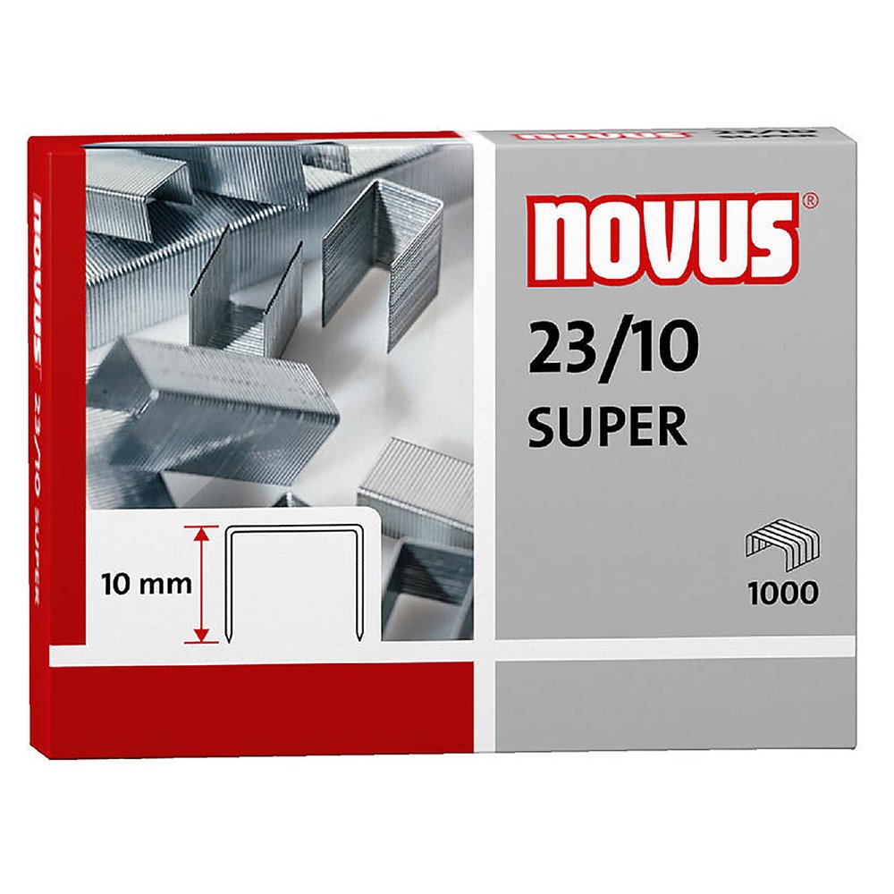 Novus 23/10 Super Staples (Box Of 1000)