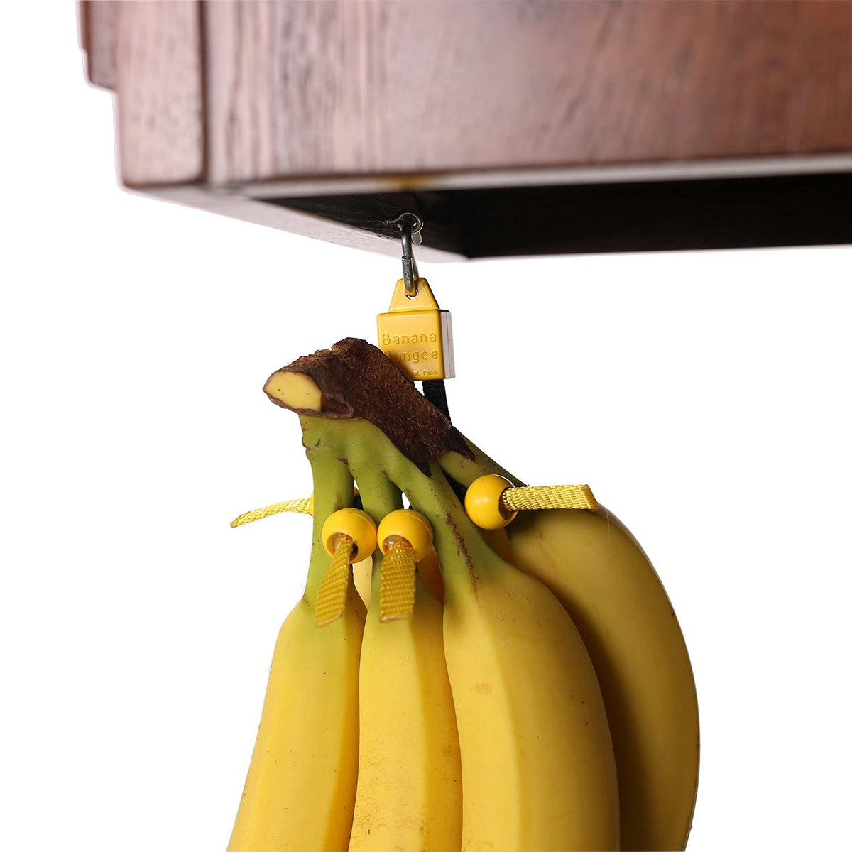 Banana Bungee The Original Banana Hanger Under Cabinet Banana Hook Under Cabinet & Banana Holder Stand Alternative - Made in The