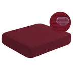 NC HOME Water Resistant Sofa Cushion Slipcovers, Stretch Sofa Seat Cushion Covers Replacement Furniture Protector, Washable Chri