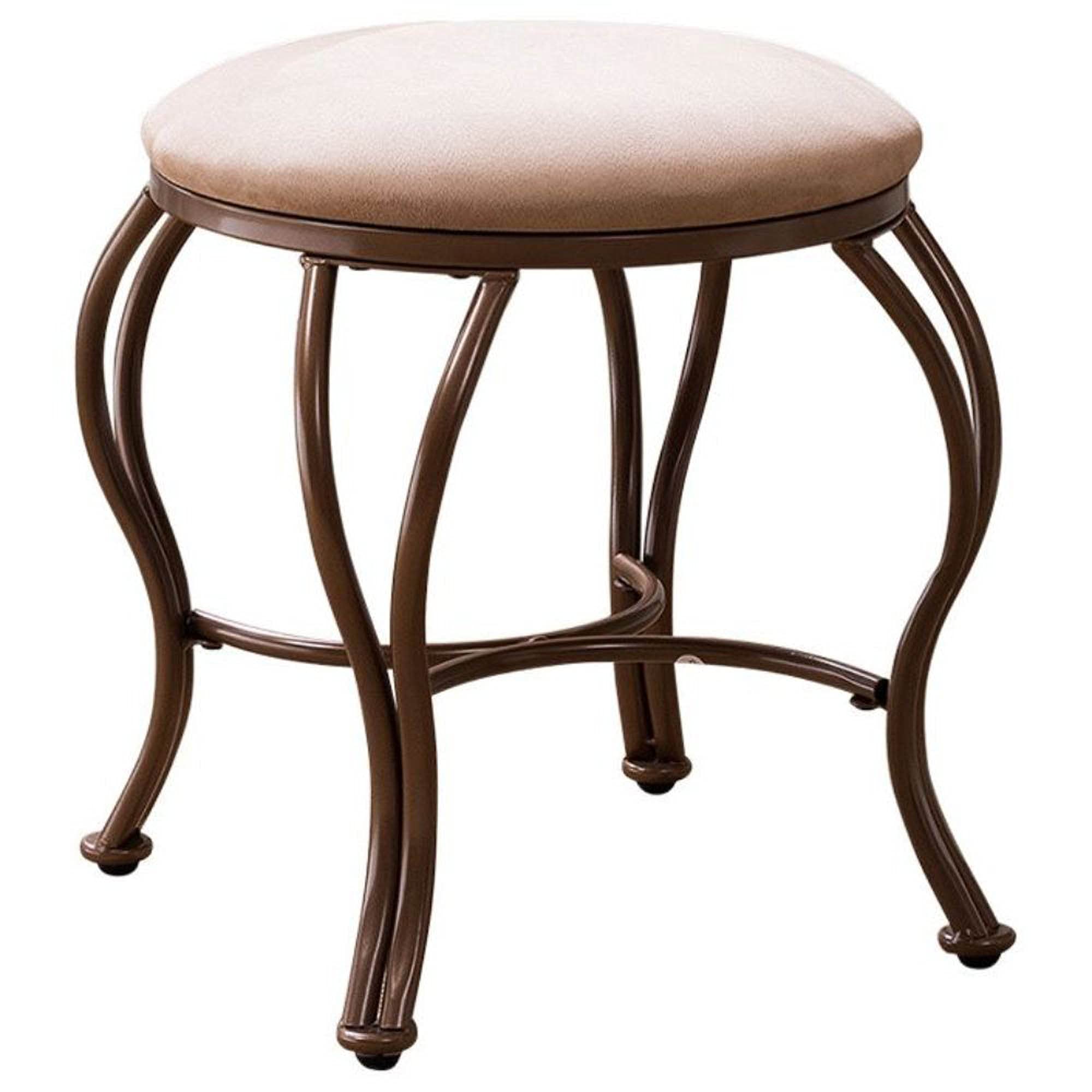 Pilaster Designs Namon Vanity Makeup Dressing Stool - Thumbnail 2