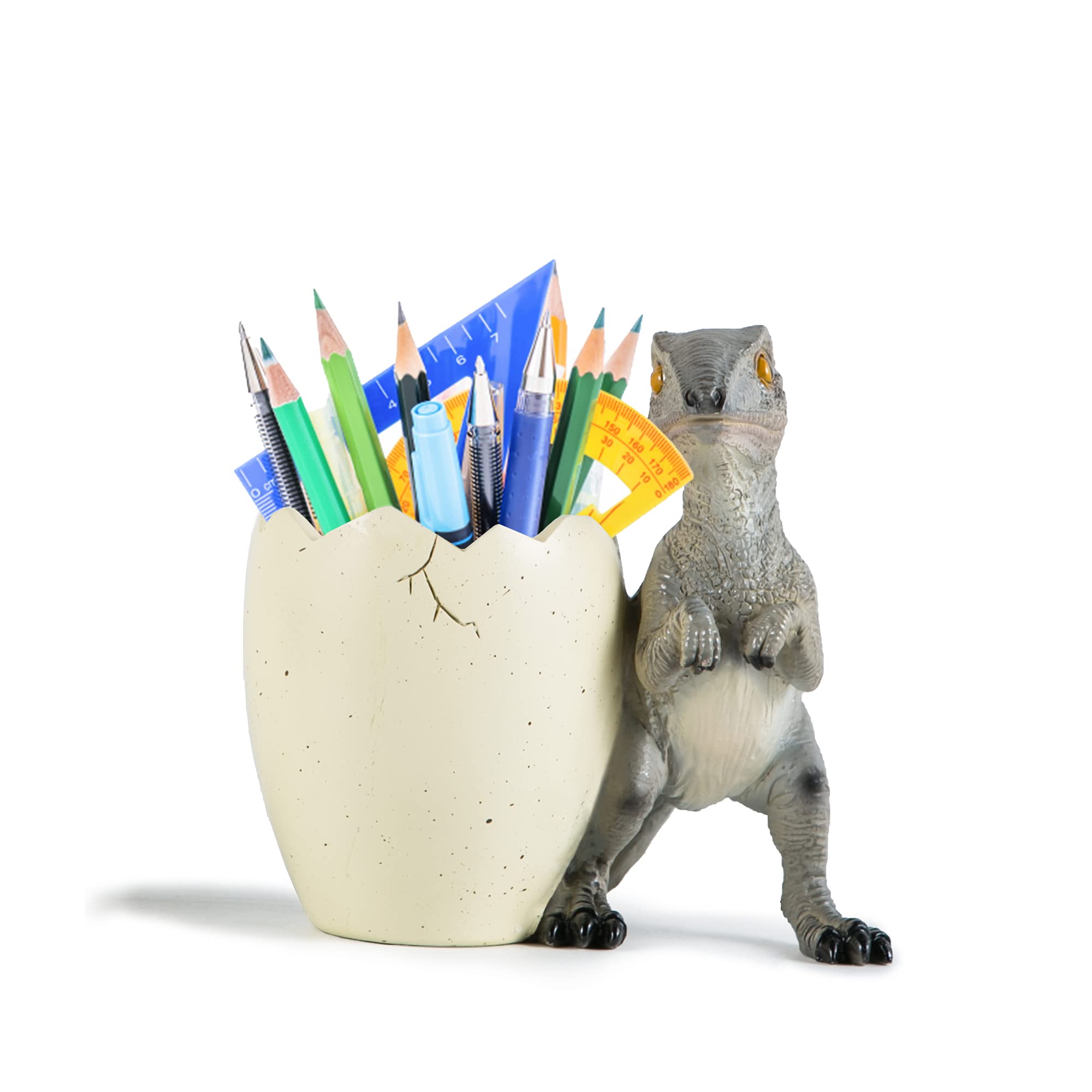 Banllis Cute Pencil Holder Funny Dinosaur Desk Accessories,Pen Organizer For Home And Office Decorative Supplies,Decor Toothcup,