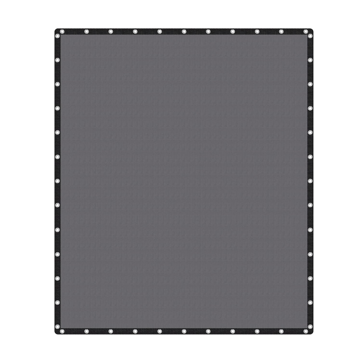 Vicllax Shade Fabric Sun Shade Cloth Privacy Screen With Grommets For Patio Garden Pergola Cover Canopy 20X24 Ft, Grey