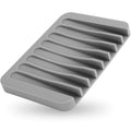 Anwenk Soap Dish for Shower Waterfall Soap Holder Soap Tray Soap Saver Drainer Flexible Silicone for Shower/Bathroom/Kitchen/Cou