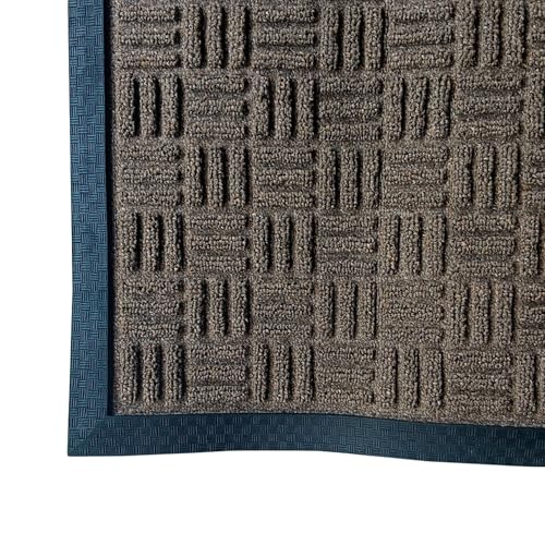 Floortex® Doortex® Ribmat Entrance Mat, Brown - 32&quot; X 48&quot;