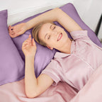 Inssl Silk Pillowcase For Women, Mulberry Silk Pillowcase For Hair And Skin And Stay Comfortable And Breathable During Sleep. (P