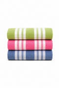 SRI RAAJAM TEXTILES 100% Pure Khadi Cotton Bath Towels (30x60 Inches) / (75x150 cm)  Pure Cotton Handloom Style Thin Ultra Abso