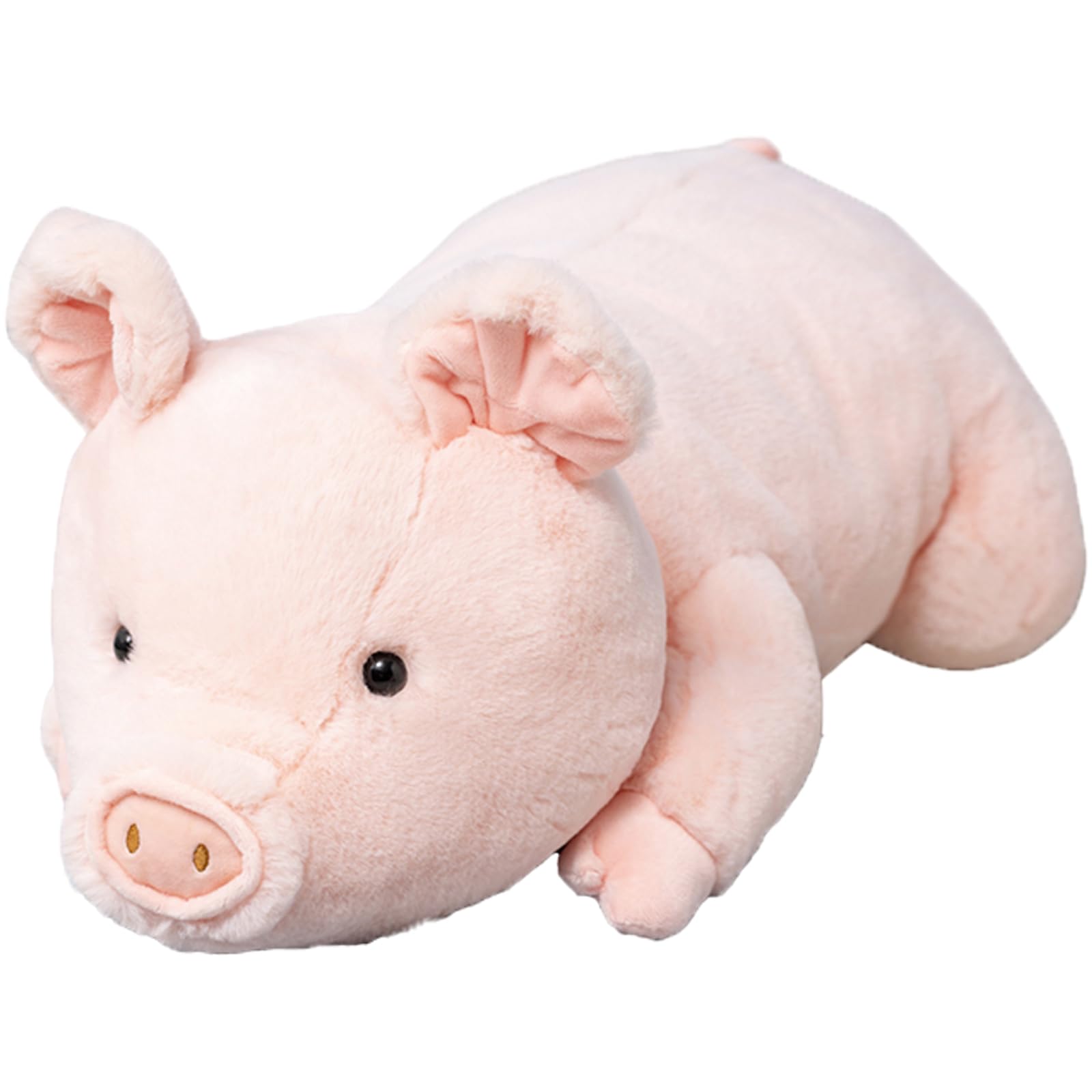 Fawowe Weighted Stuffed Animals, 5Lbs Weighted Pig Stuffed Animal Cute Pig Weighted Plush Animals Hugging Pillow Toy Gifts For A