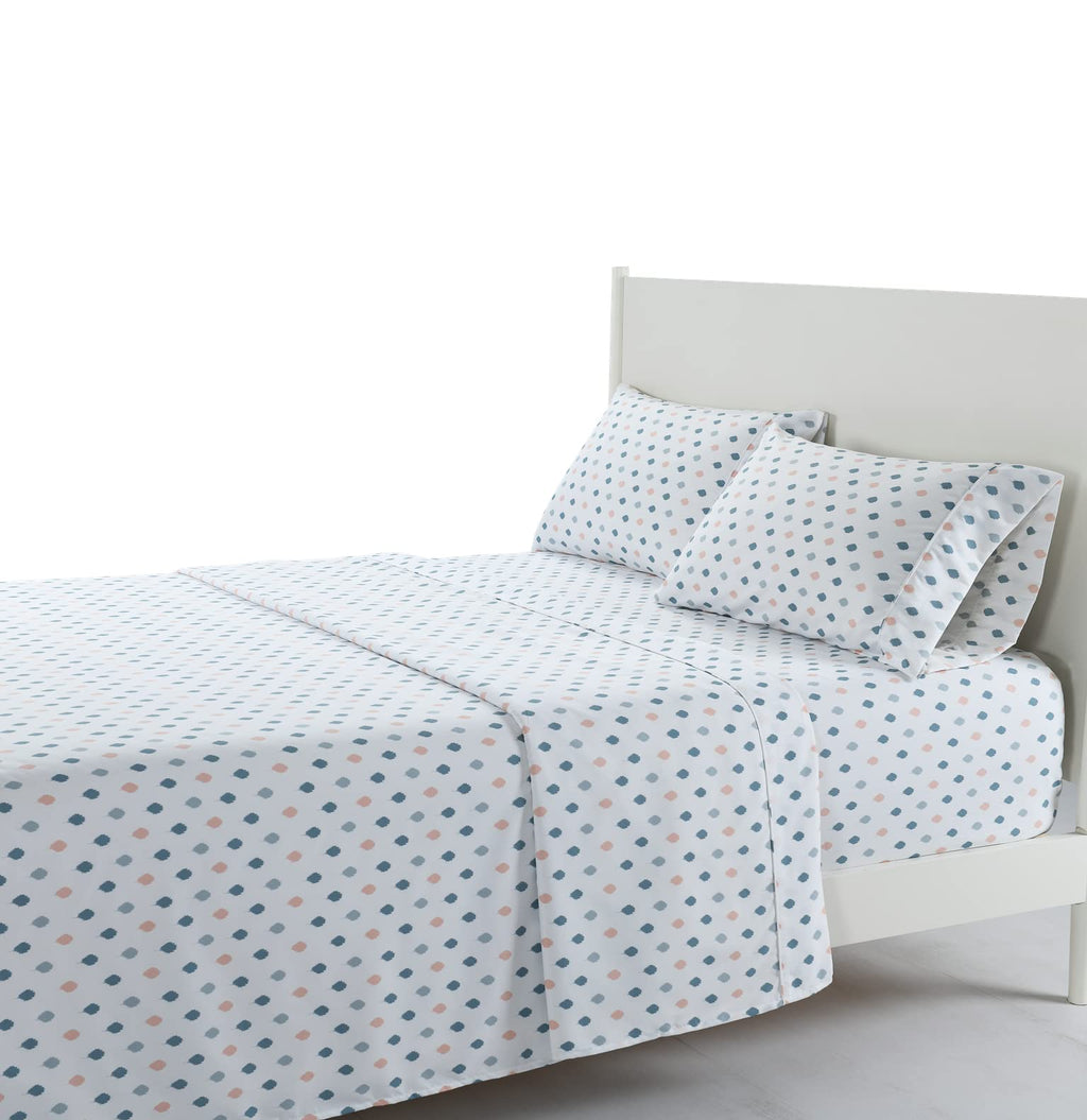 Royal Hotel Bedding Soft Bed Sheets Microfiber Attached Fitted & Flat For Waterbed Mattress Only, Queen-Waterbed Sheet Set - Wri