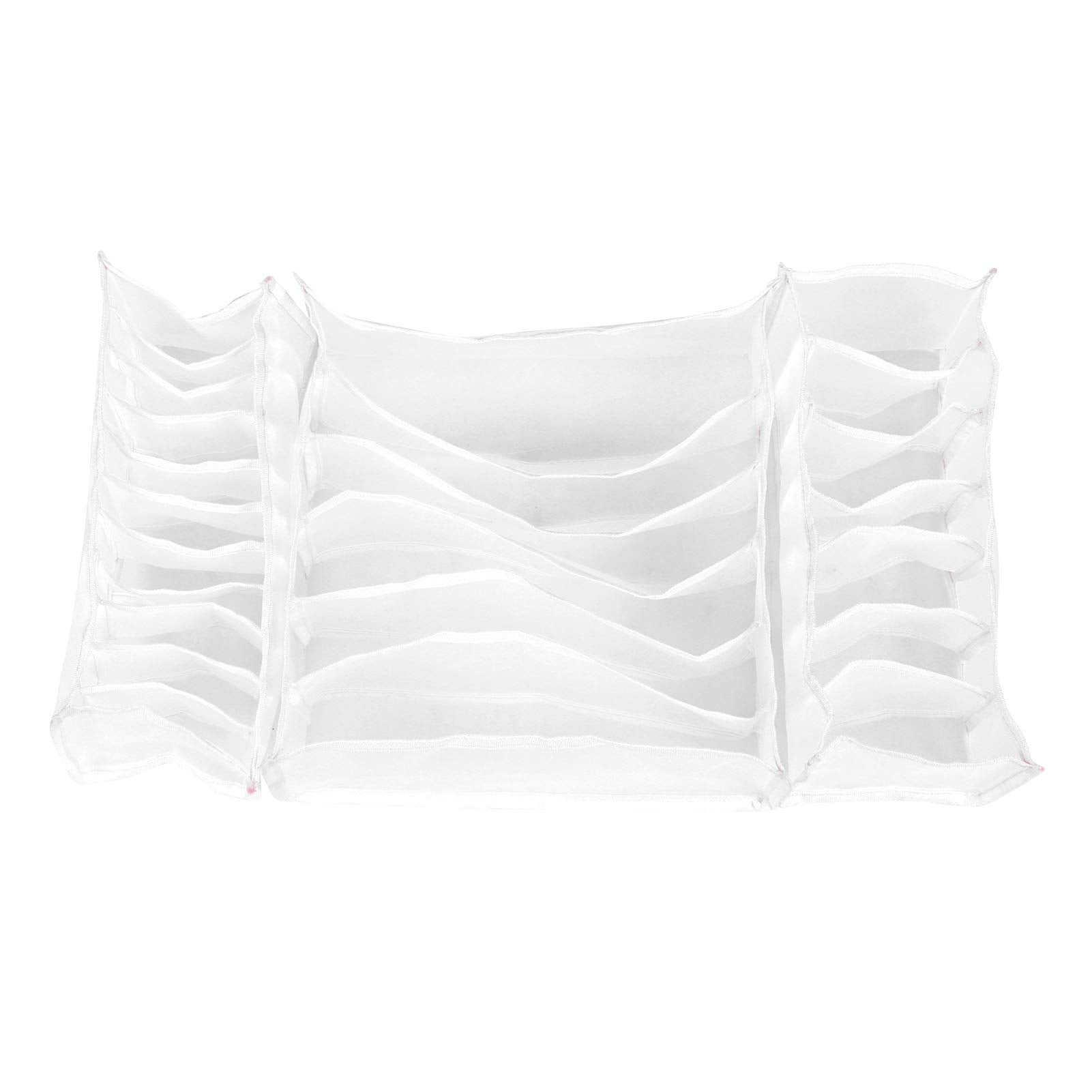 3Pcs/Set Foldable Underwear Storage Box Foldable Clothes Closet Drawer Organizer With Compartments Socks Bra Organizer Drawers D