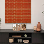 3 Picture Frame 4X6 Triple Hinged Mdf Wood Grain With Glass Front Three Opening Photo Frame Stand Vertical On Tabletop