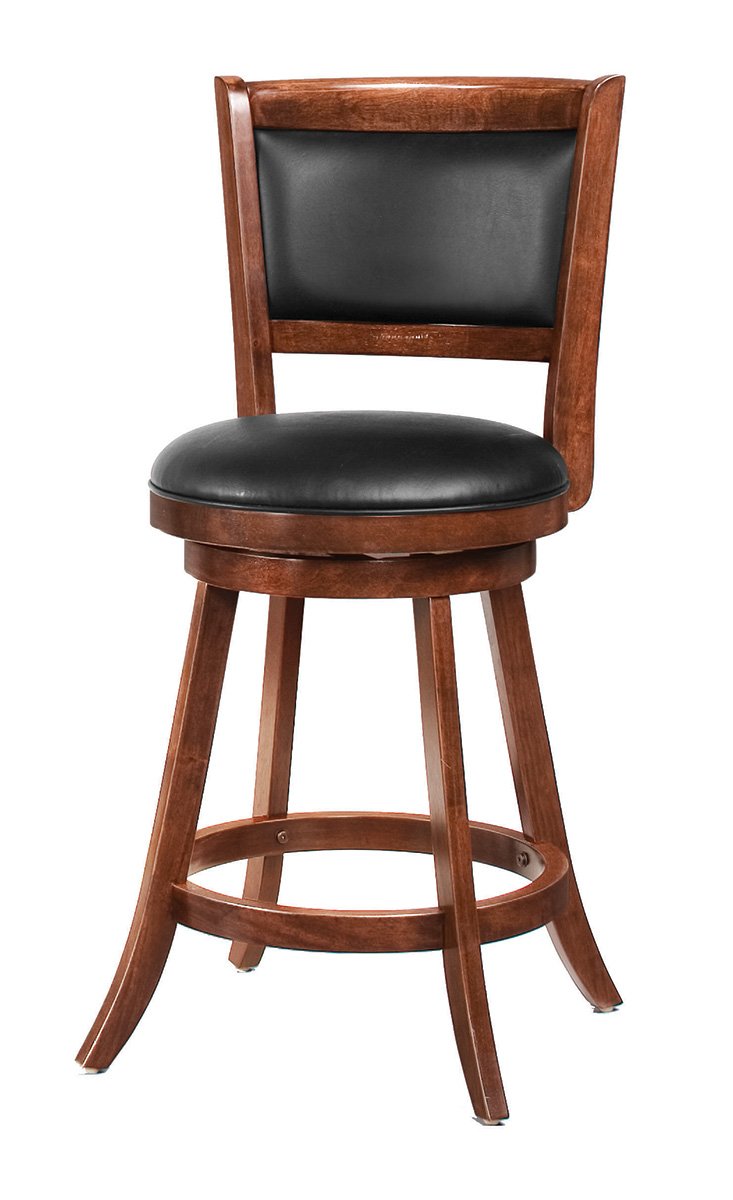 Wildon Home Jackman 24&quot; Barstool In Dark Espresso [Set Of 2]