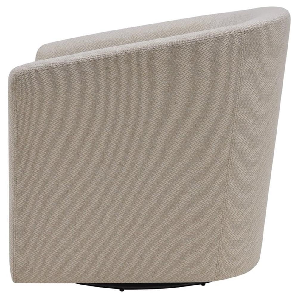 New Pacific Direct Hayden 17.5&Quot; Fabric Swivel Chair In Cardiff Cream