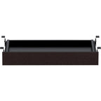Lorell, LLR18224, Essentials Espresso Laminate Center Drawer, 1 Each