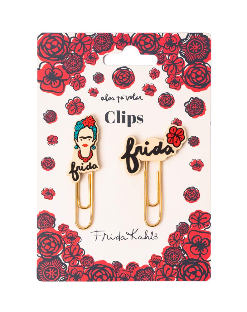 Frida Kahlo Paper Clip Set - Book Mark, Office Supplies, Frida Kahlo Gift, Paper Clip For Office , School