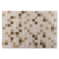 Baxton Studio Barbon Modern And Contemporary Ivory And Beige Handwoven Pet Yarn Indoor And Outdoor Area Rug