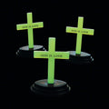 Fun Express God is Love Glow in The Dark Crosses - Set of 12 - Church, Sunday School and VBS Gifts