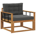 vidaXL Outdoor Middle Sofa Natural