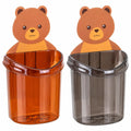 Wall Mounted Bear Toothbrush Holder