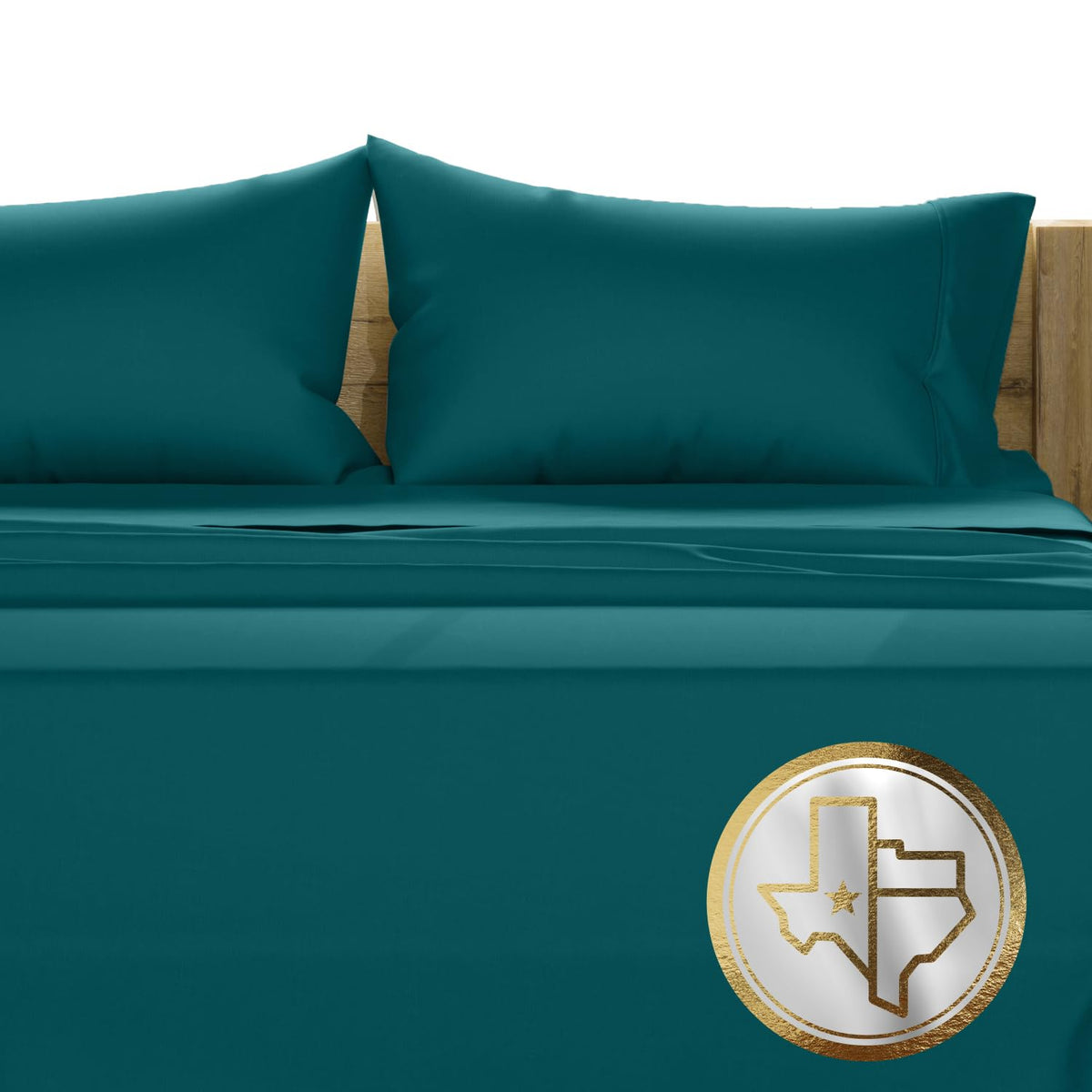 Texas Linen Co. 100% Egyptian Cotton King Size Sheet Set - 1000 Thread Count 4 Pc Cotton Sheets For King Bed, Soft, Cooling Extr