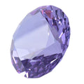 Longwin 50Mm (2') Crystal Faceted Diamond Paperweight Wedding Favor Home Decor (Purple, 50Mm)