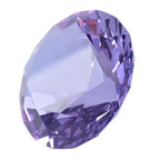 Longwin 50Mm (2') Crystal Faceted Diamond Paperweight Wedding Favor Home Decor (Purple, 50Mm)