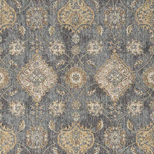HomeRoots Natural Wool 9'x12' Oatmeal Beige Hand Woven Herringbone with Braided Fringe Indoor Area Rug