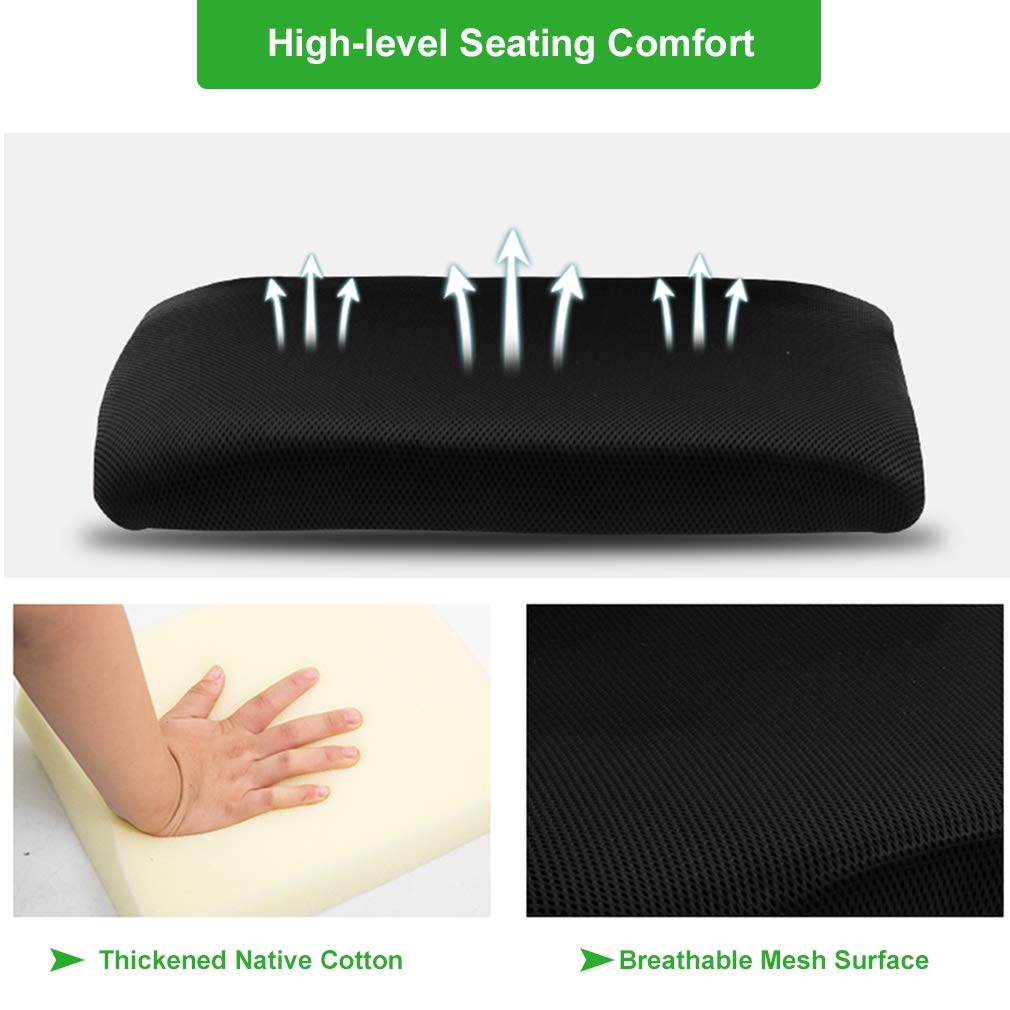 Home Office Chair Ergonomic Desk Chair Mesh Computer Chair With Lumbar Support Armrest Adjustable Rolling Swivel Chair For Women Adults, Green