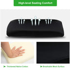 Home Office Chair Ergonomic Desk Chair Mesh Computer Chair With Lumbar Support Armrest Adjustable Rolling Swivel Chair For Women Adults, Green