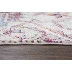 Rizzy Home Alora Decor Morocco 5' X 7' Vine/Diamond Cream/Blue/Rust/Gold Area Rug