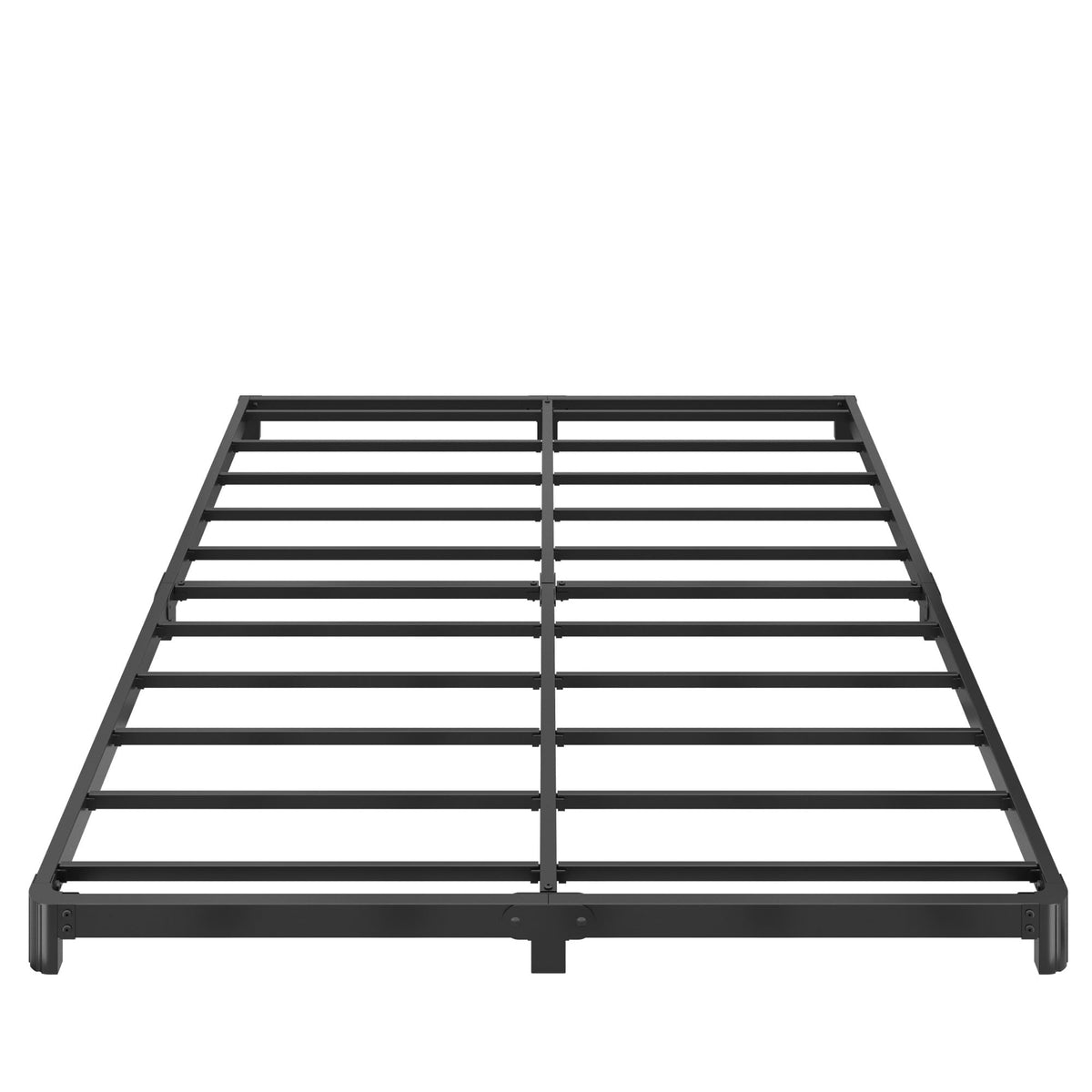 Yicensen 4 Inch Low Profile King Bed Frame With Rounded Corner Legs Heavy Duty Metal King Size Platform Bed Frame No Box Spring