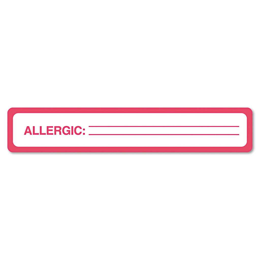 Tab40561 - Medical Labels For Allergy Warnings
