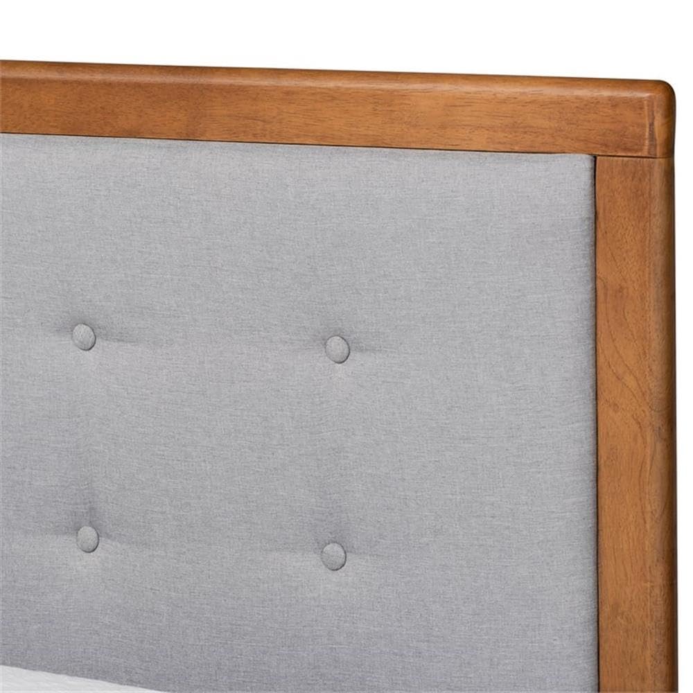 Baxton Studio Alida Platform Bed - Thumbnail 4